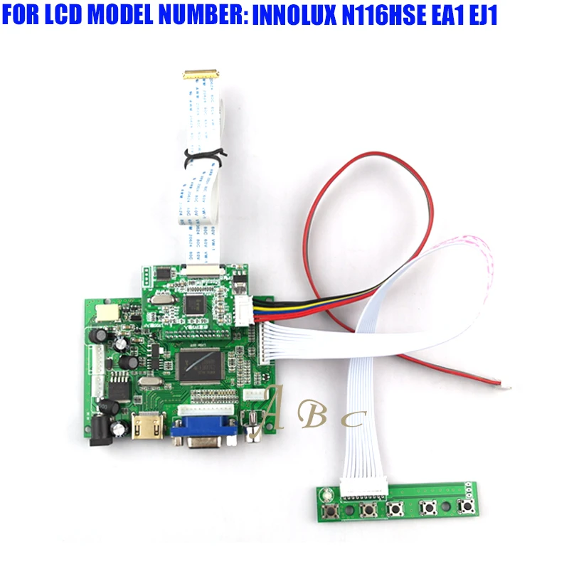 Плата контроллера HDMI VGA 2AV комплект монитора для chemei INNOLUX N116HSE EA1 EJ1 11 6 &quot1920X1080 1080P