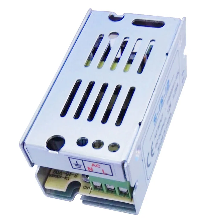 

Useful Voltage Transformer Power Supply AC 110/220V to DC 12V 1A Silver
