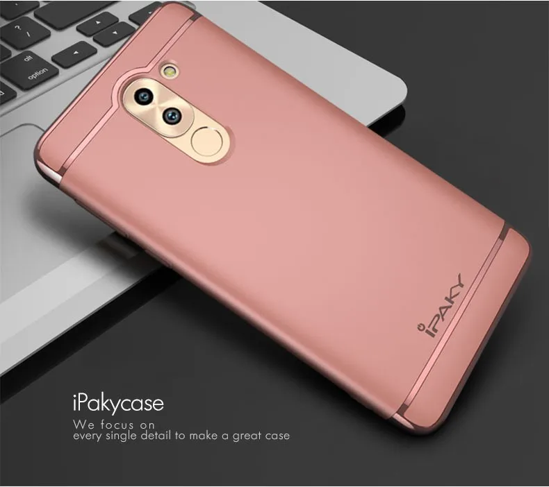 Бренд ipaky роскошный классический 3 в 1 дизайн для huawei honor 6X жесткий пластиковый чехол для huawei mate9 lite