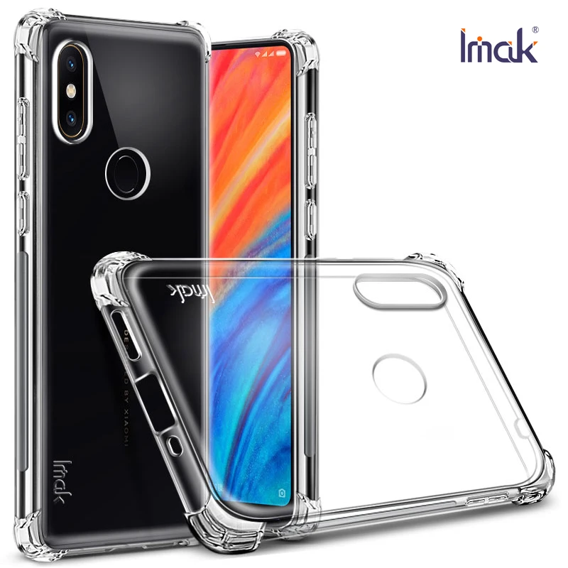 Для Xiaomi mi Mix 2 прозрачный чехол IMAK TPU силиконовая задняя крышка для Funda Xiaomi mi x 2 S чехлы Coque Xiaomi mi x2 mi x2 S