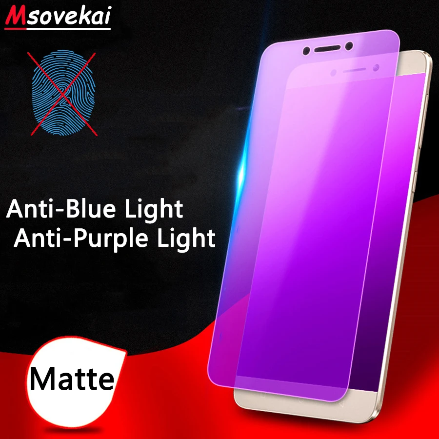 Закаленное стекло с защитой от синего света для Huawei P30 Lite Nova 4e Honor 10 9 Play For Y9 Y7 Pro Prime