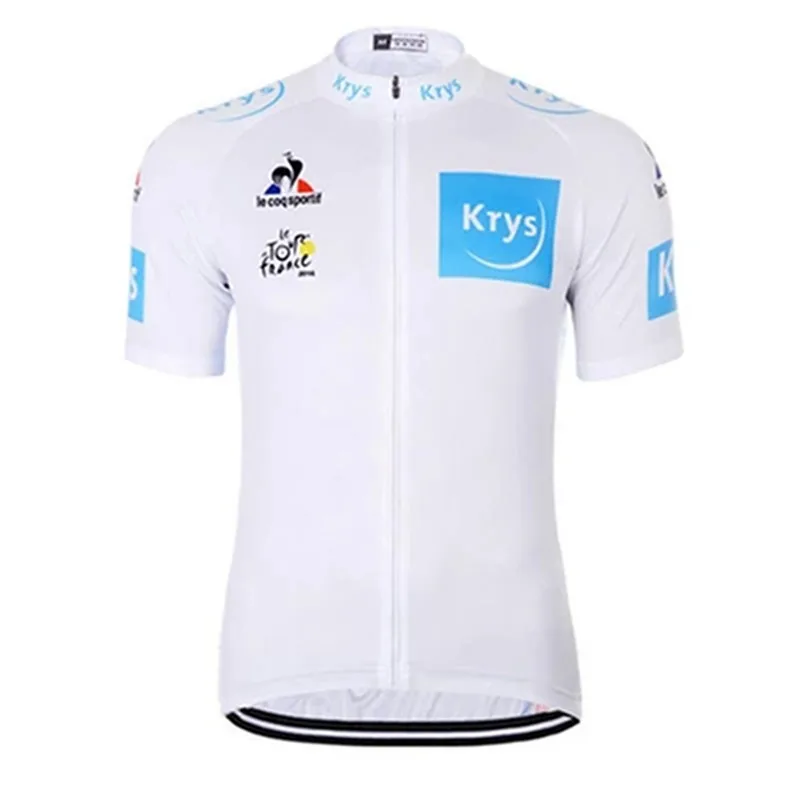 Тур де Франс велосипед команда задействуя Джерси Топ Для мужчин лето горный