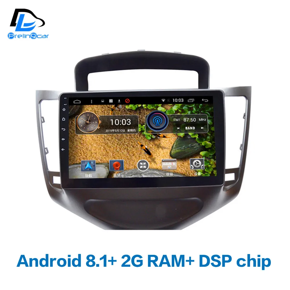 4G LTE Android 8 1 Автомобильный gps мультимедийный видео радио плеер в тире для Chevrolet Cruze