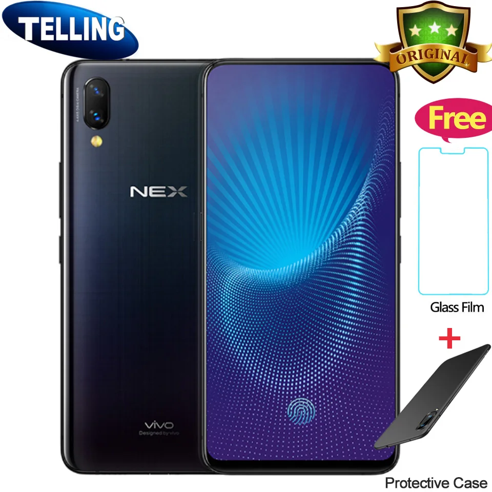 Vivo authorized Nex S мобильный телефон Snapdragon 710/845 Восьмиядерный 8 + 128G 6 59 &quotOLED отпечаток