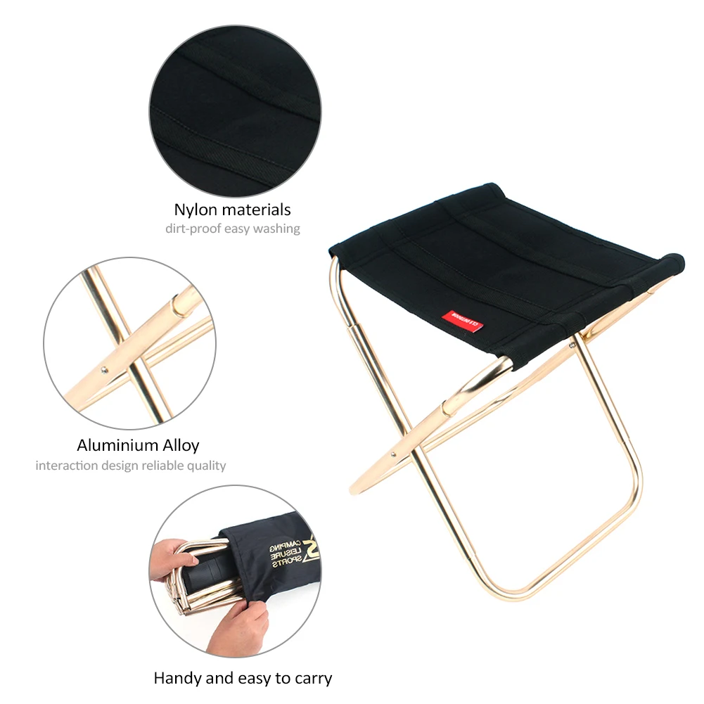 Легкий открытый стул для рыбалки портативный складной рюкзак Кемпинг ткань Оксфорд складной стул для пикника с сумкой