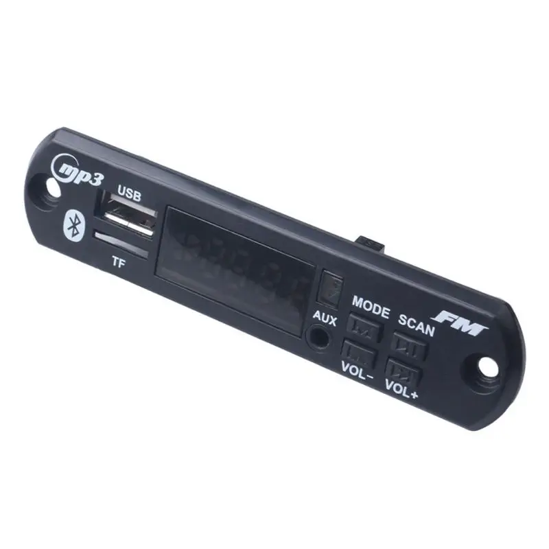 Автомобильный аудио модуль 5 в 12 В USB TF FM радио беспроводной Bluetooth MP3 WMA декодер