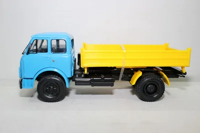 Синий Оригинальная Русская модель, 4 цвета, 1:43, классический винтажный грузовик Mas 5116, транспортер, симулятор, раздвижная игрушка из металлического сплава - Цвет: Синий