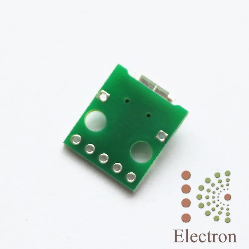 10 шт./компл. 5-контактный разъем MICRO USB DIP-адаптер 2 54 мм штырьковый PCB | Компьютеры и