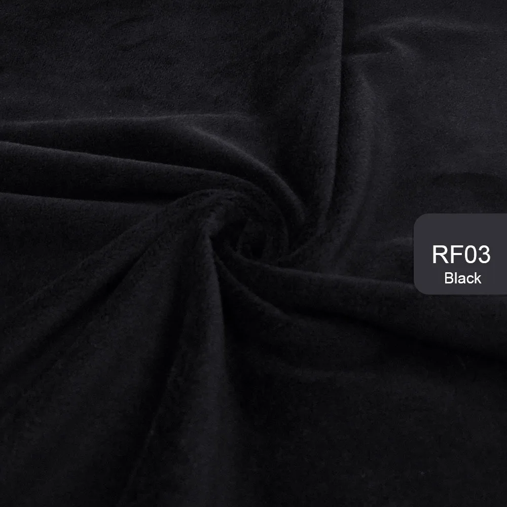 rf03 Zyfmptex 1 шт. Minky ткани для шитья ручной работы Домашний текстиль ткань для игрушек плюшевая ткань пэчворк сплошной цвет стиль 45*50 см - Цвет: rf03