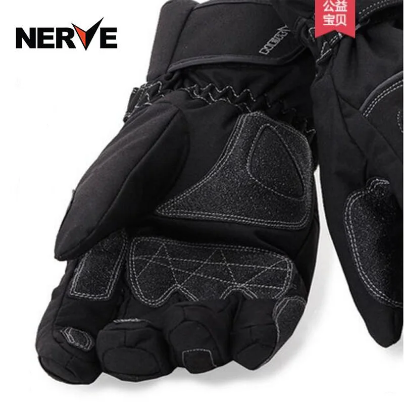 Новинка 2019 рыцарская защита нерва зимние теплые водонепроницаемые перчатки для