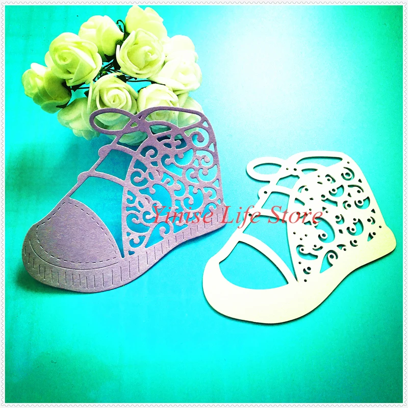 Металлические Вырубные штампы YINISE для женской обуви альбом рукоделия вырубные