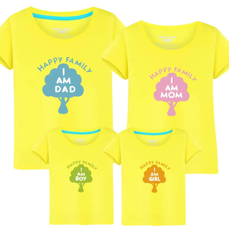 Футболка с принтом Я ада Мама и мальчик 14 цветов|Сочетающаяся одежда для семьи| |