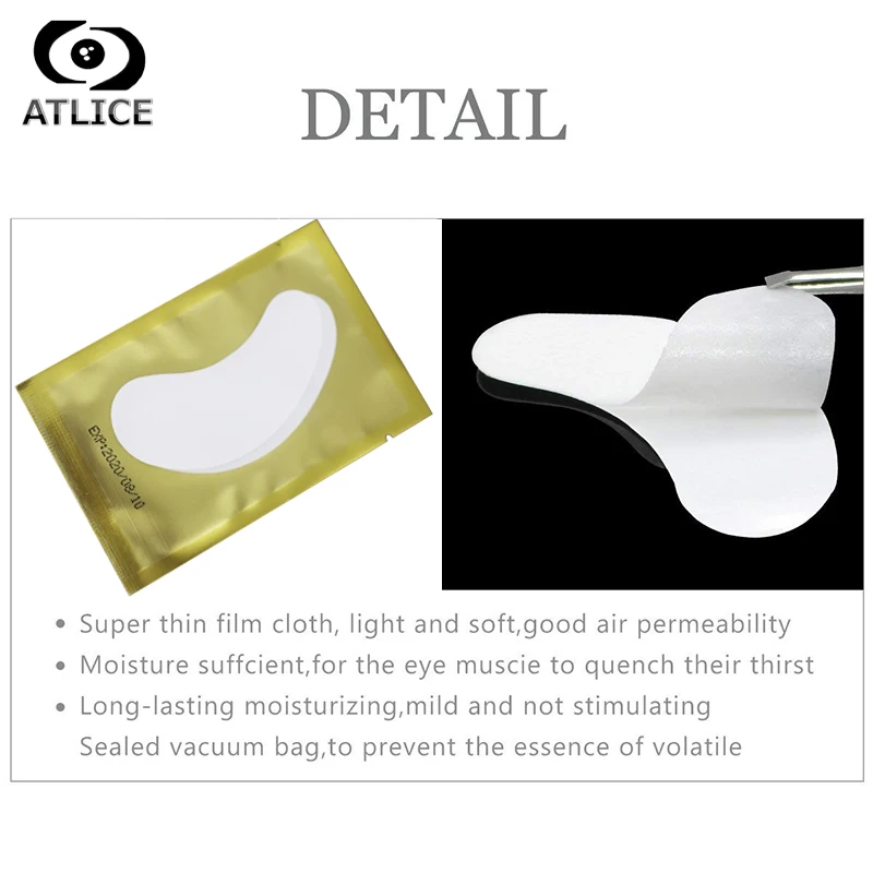 ATLICE 100 шт./компл. многоразовые ресницы для наращивания под глазами накладные |