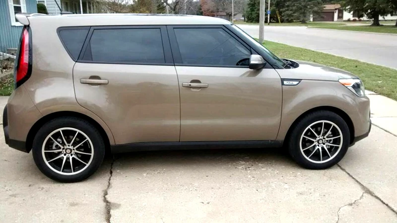 Спойлер для Kia Soul-, АБС-пластик, заднее крыло, грунтовка, цветной задний спойлер для KIA SOUL, спойлер, SOUL спойлер