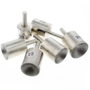 10-25 мм 38-1 дюйм зернистость 400 Алмазный монтаж сферическая вогнутая головка шлифовальный бит нефритовый инструмент для резьбы скульптурный бисер камень драгоценный камень