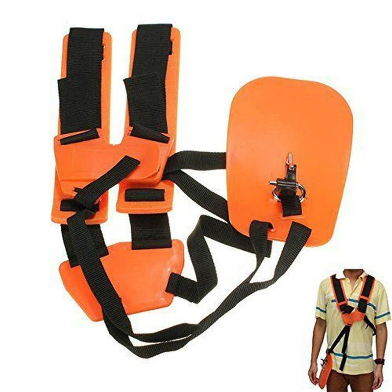 Триммер для травы Регулируемый двойной плечевой ремень газонокосилка комплект