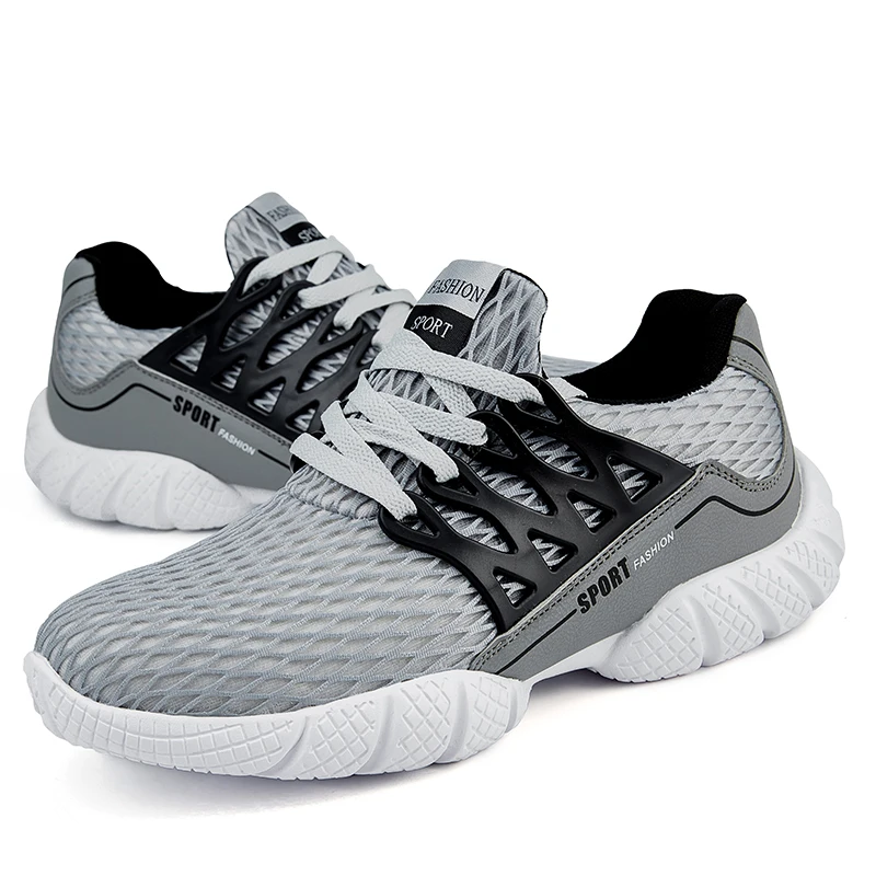 Новинка 2017 года Для мужчин кроссовки Обувь с дышащей сеткой легкий амортизацию
