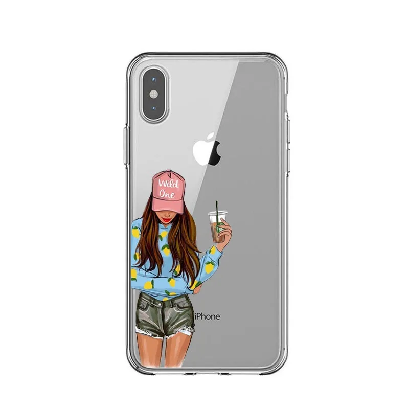 TPU Мягкие силиконовые чехлы для путешествий для девочек, Bff, Best Friends Forever, чехол для iPhone 7, 6, 6 S, 8 Plus, X, XR, XS, MAX, 5S, SE, 5, Coque - Цвет: TPU