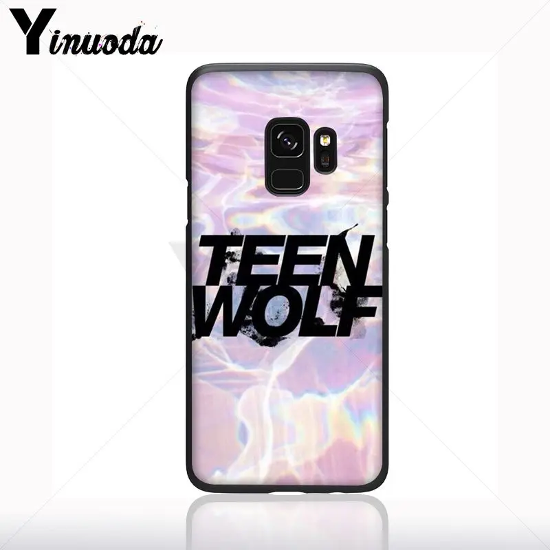 Yinuoda ТВ серии прочный Чехол Teen Wolf черный ТПУ мягкий чехол для телефона samsung Galaxy s9 s8