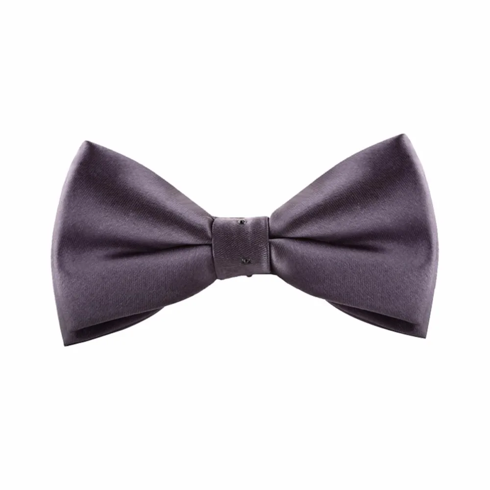 Мужские браун галстук-бабочку регулируемая предварительно - связали смокинг