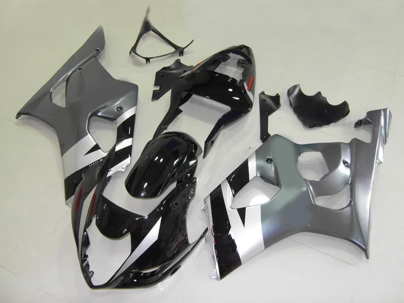 Комплект обтекателей для мотоцикла GSXR1000 03 04 GSXR 1000 GSX R1000 K3 2003 2004 Серебряная черная