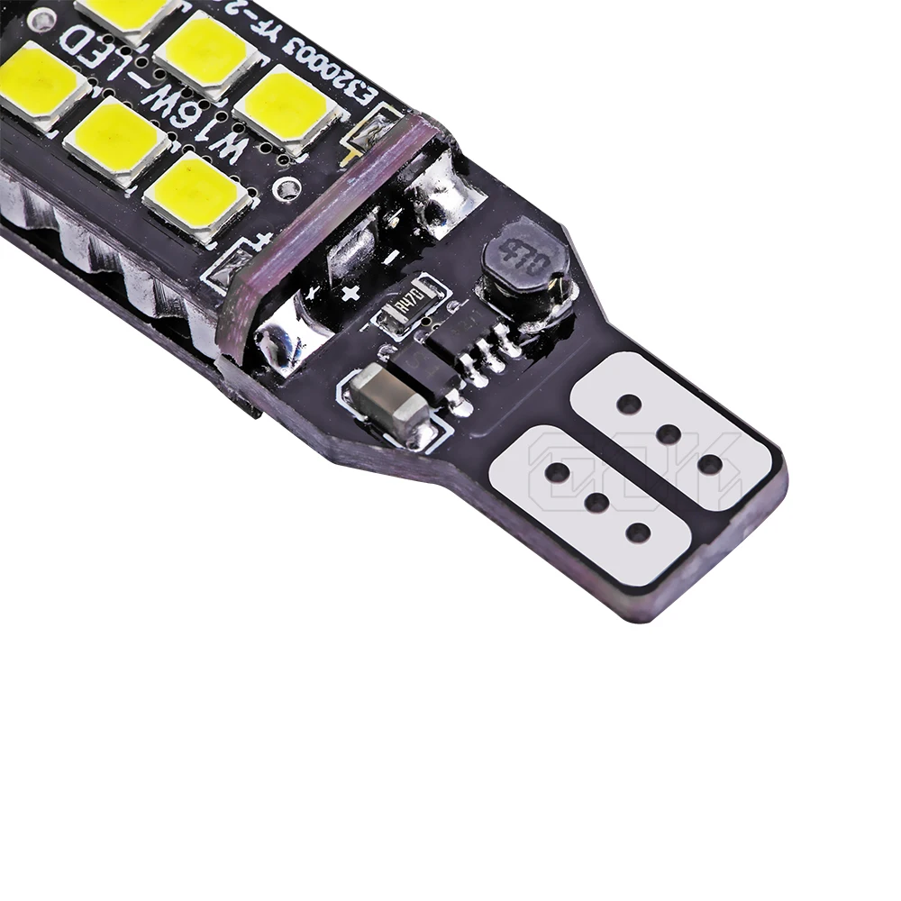 Новый супер яркий! Светодиод T10 Canbus t10 15 светодиодов 2835 smd без ошибок CANBUS 12 в 24 В DC SMD