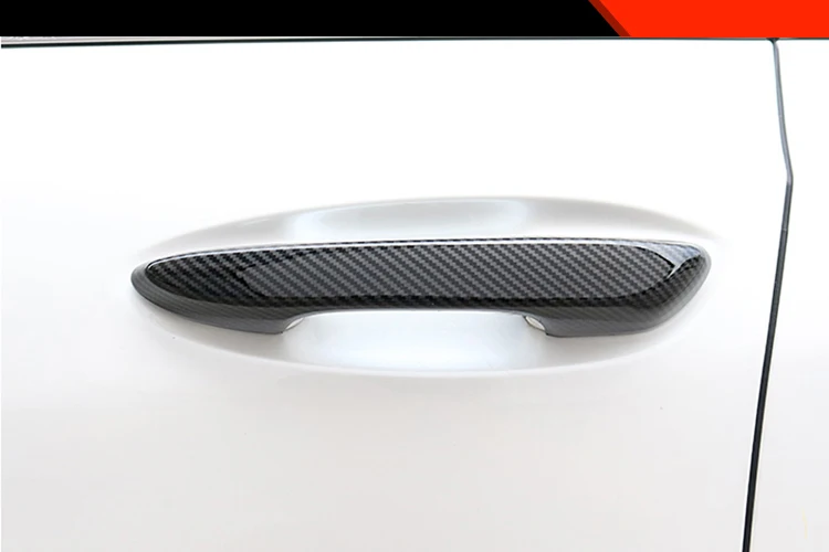 Автомобильная ABS дверная ручка декоративная крышка отделка 4 шт./компл. наклейка протектор подходит для Lexus UX200 250 H 260 H