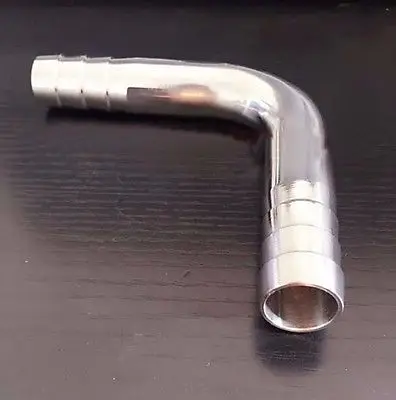 Санитарный фитинг для трубы из нержавеющей стали 304 с углом 90 градусов