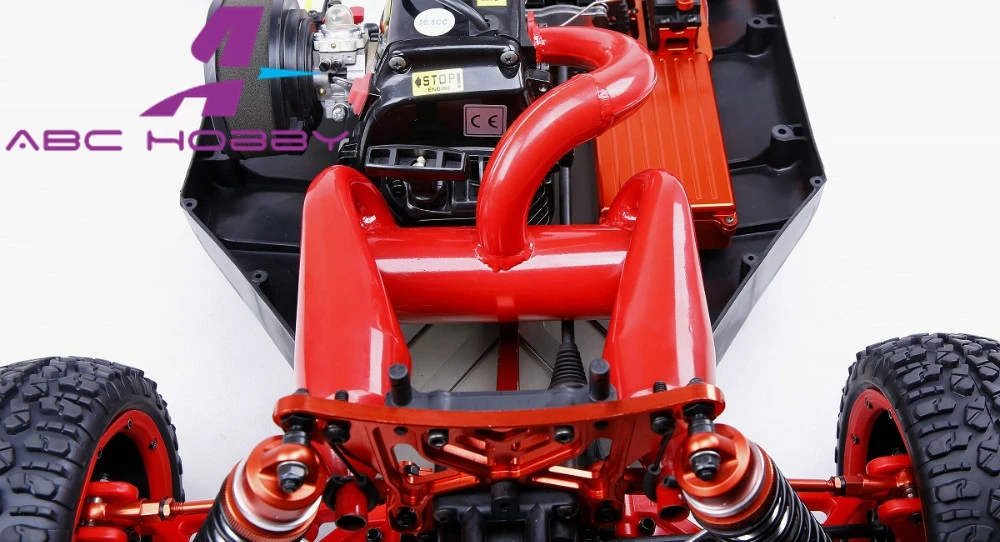 LT(LOSI 5ive-T) грузовик 1/5 газ rc LT двойная выхлопная труба