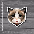 Симпатичная наклейка с колокольчиком и кошкой из ПВХ для блокнота, канцелярские наклейки сделай сам для Macbook Pro  Air 11, 13, 15 дюймов, наклейка на крышку ноутбука Одиночная