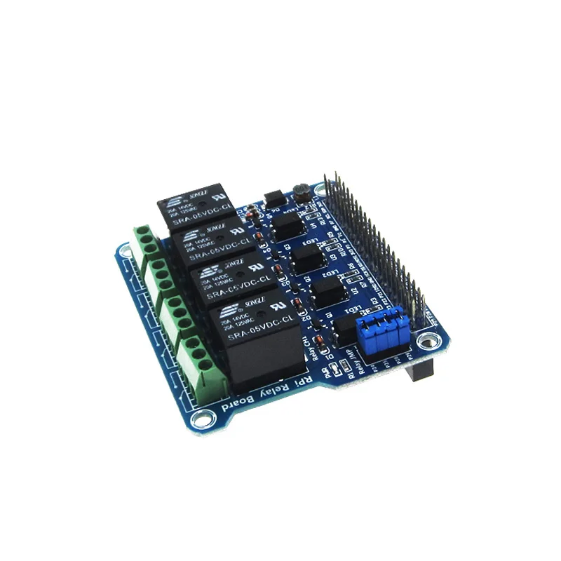4 канала RPi контрольная панель реле модуль Плата расширения для Raspberry Pi 3 2/B + 2B 3B |