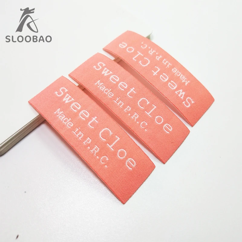 1000 шт. термоклейкие этикетки для одежды одежды|garment labels|custom iron on labelsiron clothing labels |