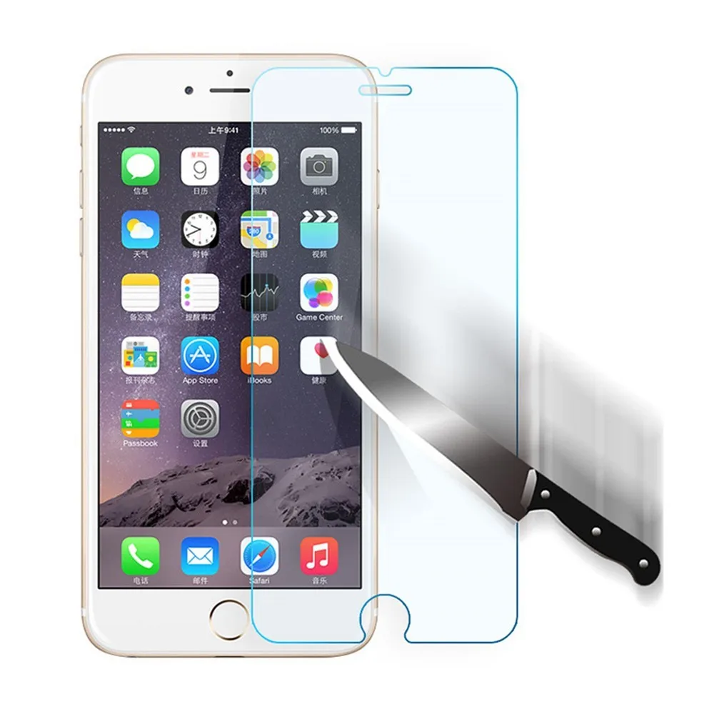 

50PCS Wholesale /lots 9H Tempered Glass Screen Protector Cover For A iPhone 6 7 8 plus Protective Film for iphone X XS XR MAX