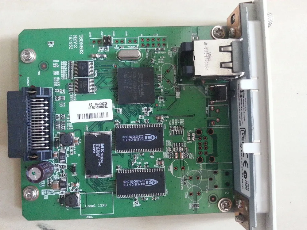 

NETWORK CARD FOR EPSON PRINTERS PART NUMBER T60N862