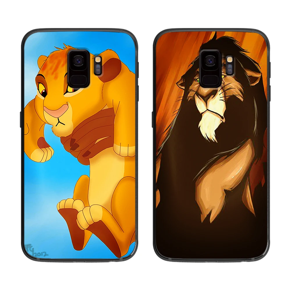 Мягкий чехол для телефона Hakuna Matata Lion King Samsung Galaxy S6 S7 S8 S9 S10e Plus Note 8 9|Чехлы-накладки| |