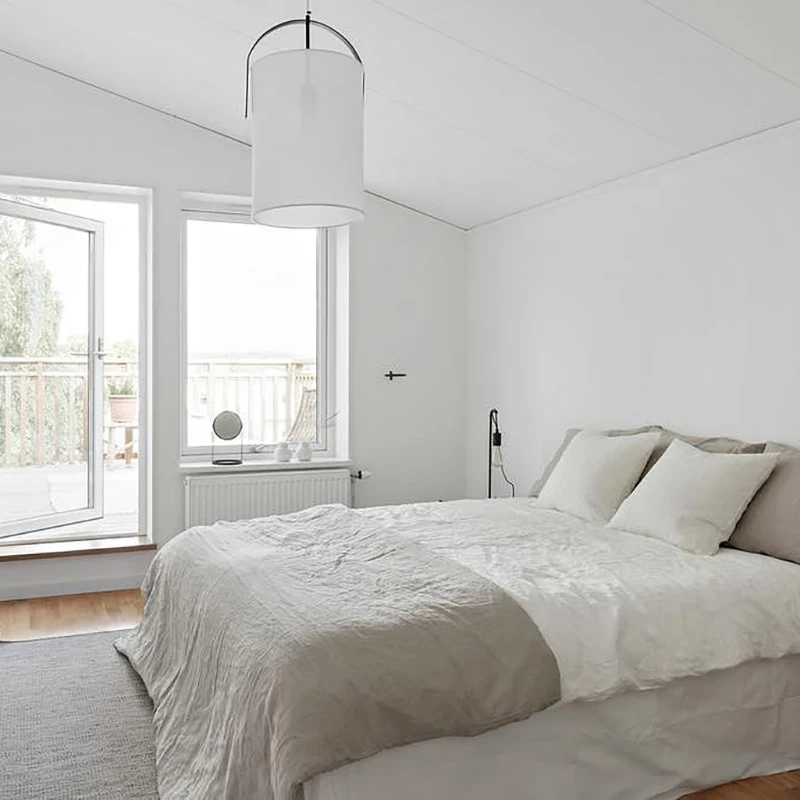 INS Скандинавская лампа декоративная прикроватная для спальни металлическая