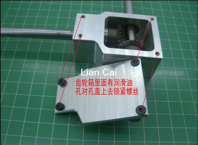 Угол обратного хода 90 градусов для спиральной конической коробки передач