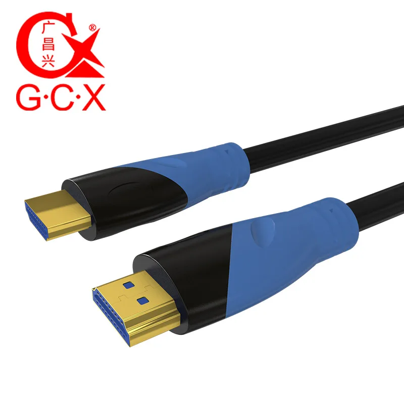 GCX Премиум HDMI к HDMI 4K кабель папа-папа цветной пластиковый литьевой компьютерный кабель HDMI 2,0 0,5 м 1 м 1,5 м 1,8 м 2 м 3 м 5 м