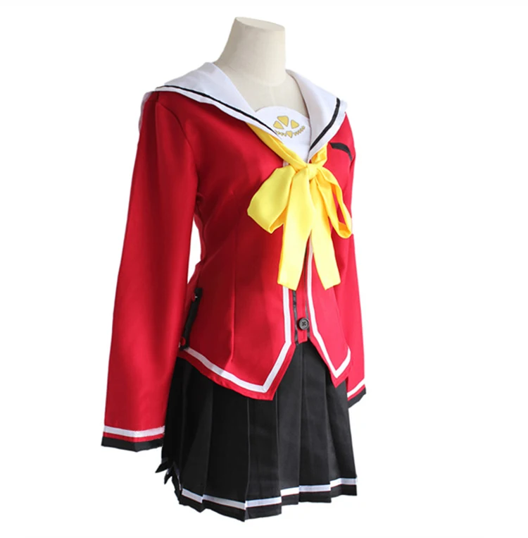 Шарлотта Cos Tomori Nao Yusa Nishimori косплей мультфильм аниме человек женщина Хэллоуин