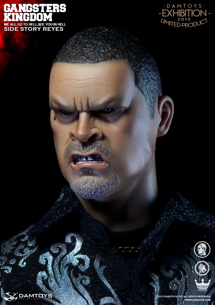 DAM Toys GKS002 CICF 2015 EXPO Gangsters Kingdom Side Story - Reyes 1/6 фигурка | Игрушки и хобби
