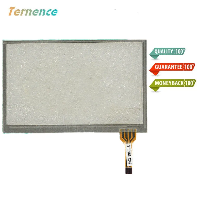 

New 4.3''inch 4 Wire Resistive Touch Screen Panel Digitizer 101.8mm*68mm For MP4 GPS touch panel Glass Free shipping