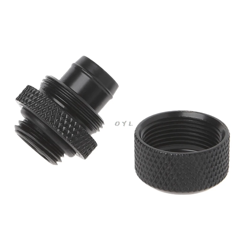 G1/4 3/8 &quotID X 1/2&quot OD 9 5x12 7 мм трубки ручной компрессионные фитинги водяное