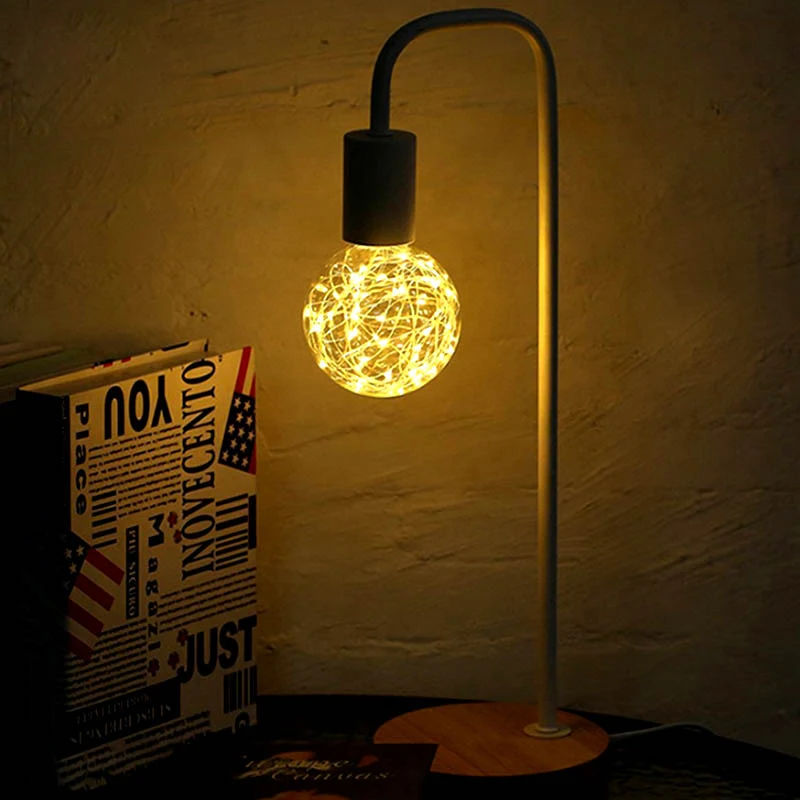 

YWXLight New Year G95 LED Bulb E27 RGB LED Bulb 1W 85V-265V RGB String Light Christmas Lights String Bulb Decorate