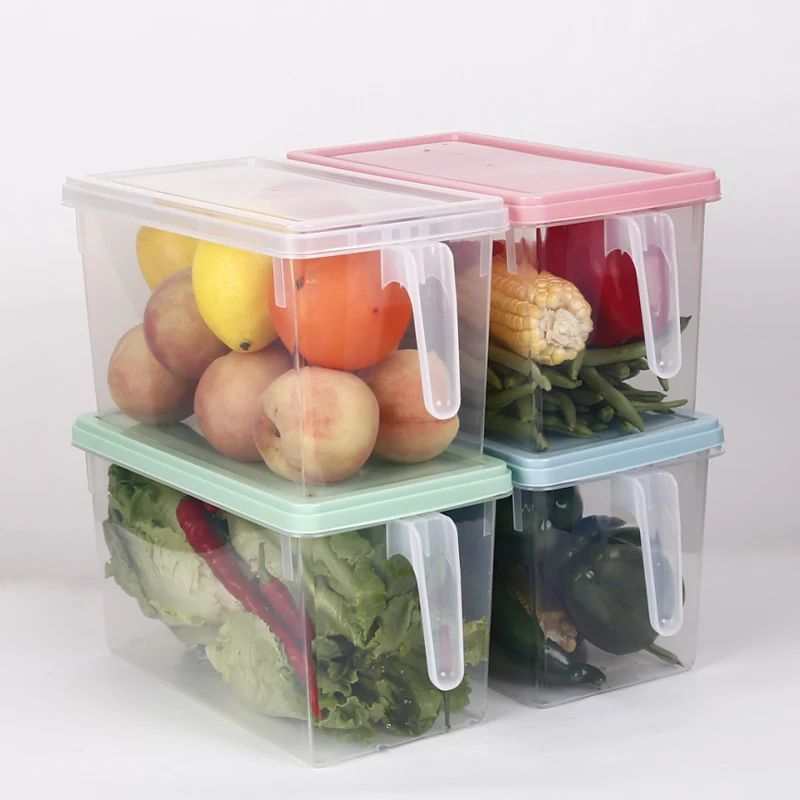 Кухня прозрачный холодильник пластиковая коробка для хранения зерновые злаки