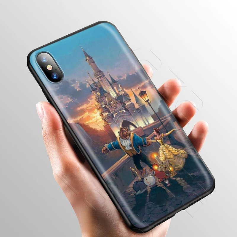 5 Lavaza Beauty Beast Rose Princess Case for iPhone 11 Pro XS Max XR X 8 7 6 6S Plus 5 5s se - Цвет: 5