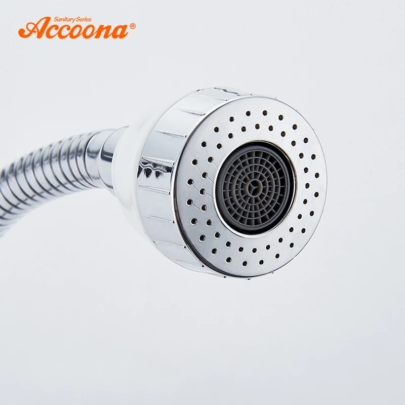 Accoona новый смеситель для кухни с хромированным покрытием холодной и горячей