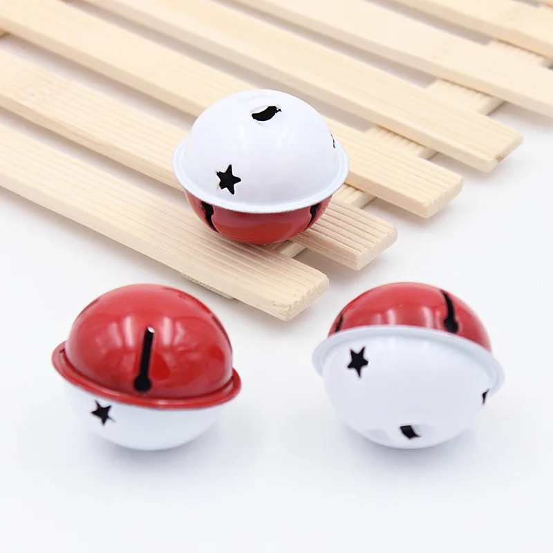 10 шт. металлические бусины колокольчики подвески для рождественских украшений