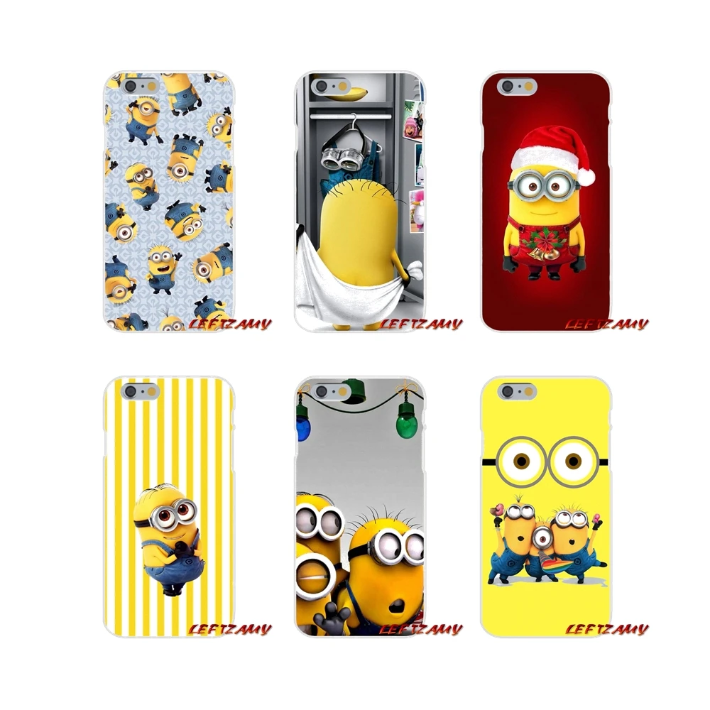 Аксессуары чехлы для телефонов Happy Yellow Minions huawei P8 P9 P10 Lite 2017 Honor 4C 5X 5C 6X mate 7 8 9 10