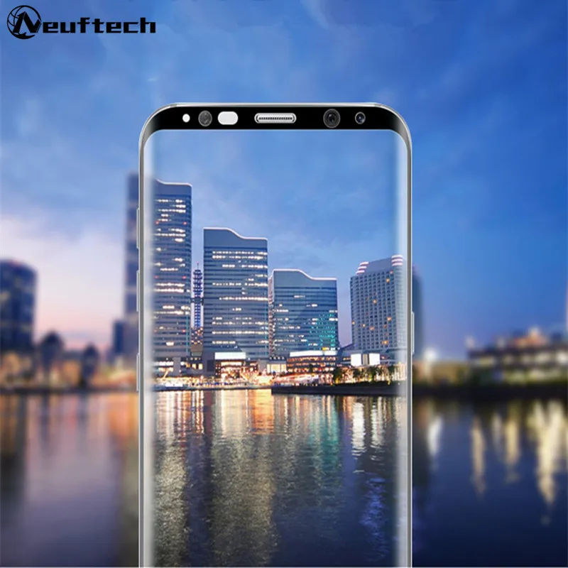 3D изогнутые закаленное Стекло для samsung galaxy s8 S9 плюс Примечание 8 Экран защитный