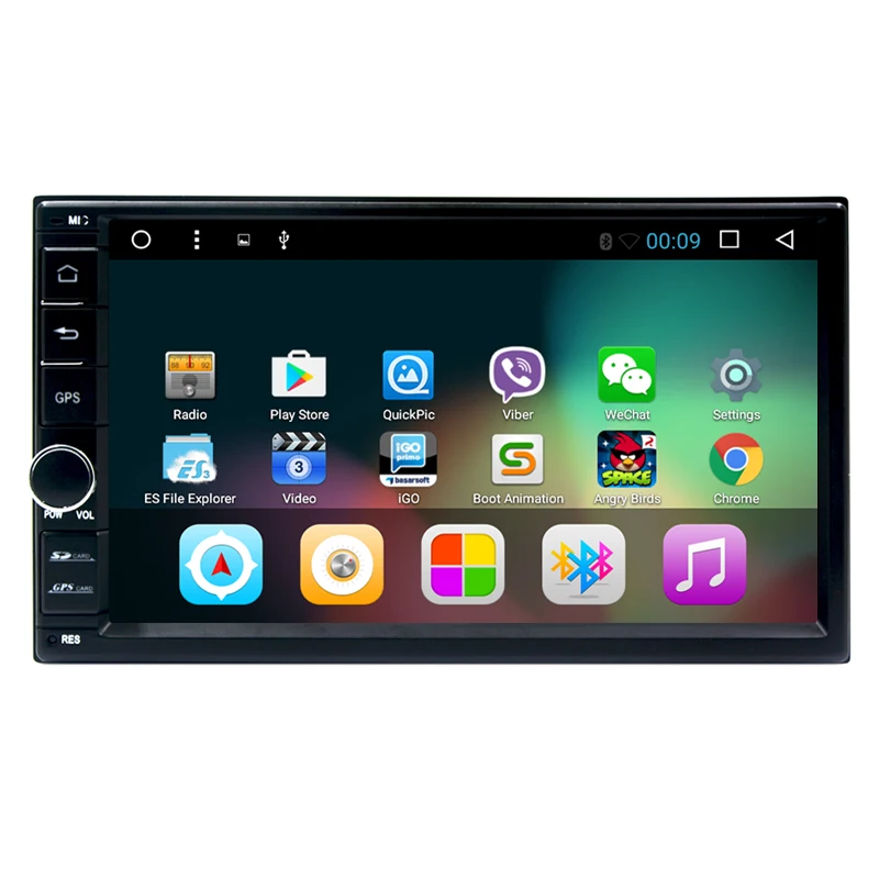 Универсальный 2 din GPS автомобильный dvd плеер радио Android 8 1 Wifi Bluetooth навигация